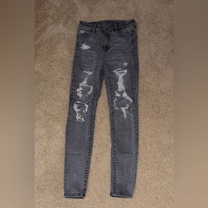 American Eagle Black Skinny Jeans!